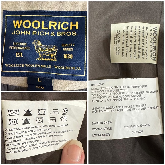 Anthro “Dipped Nugget Cape” by Woolrich - Picture 11 of 14